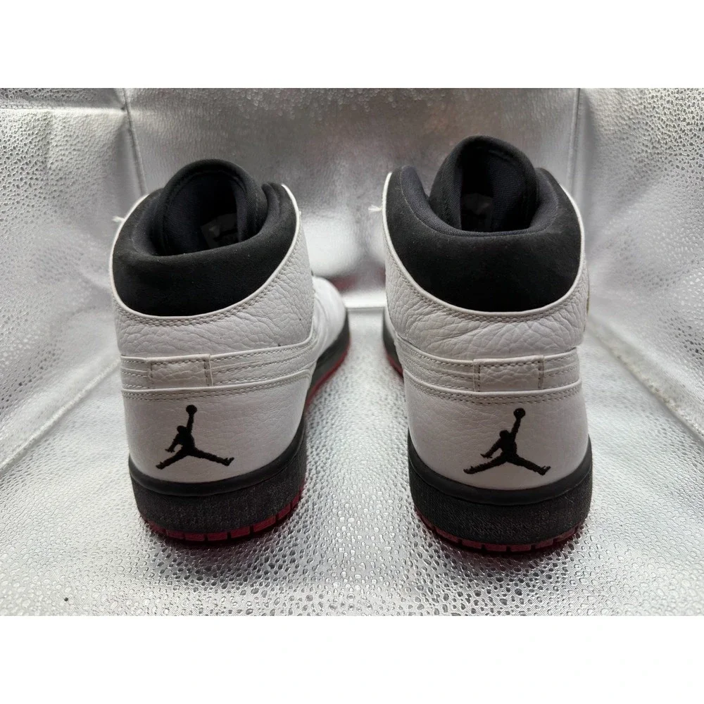 Size 10.5 Nike Air Jordan‎ 1 Retro 97 TXT Playoff White Mens Sneakers 555069-101